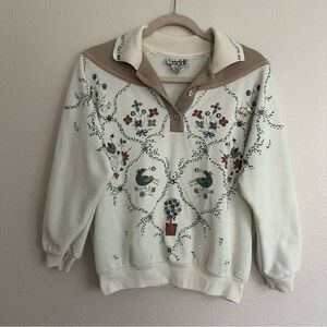 Vintage cottage-core sweatshirt